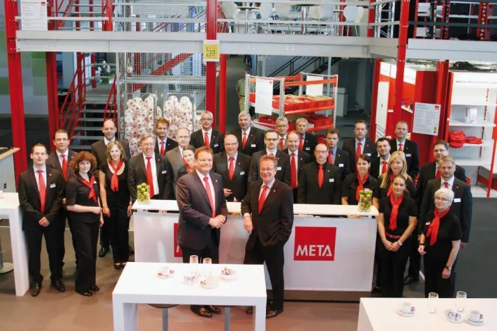 Bild: In META Regalen steckt Musik - Lagertechnik-Spezialist auf der CeMAT 2011