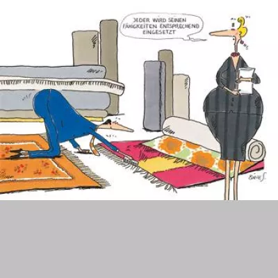 Bild: Kult-Cartoonistin Birte Strohmayer bei den Kunstpunkten in Düsseldorf