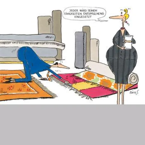 Bild: Kult-Cartoonistin Birte Strohmayer bei den Kunstpunkten in Düsseldorf
