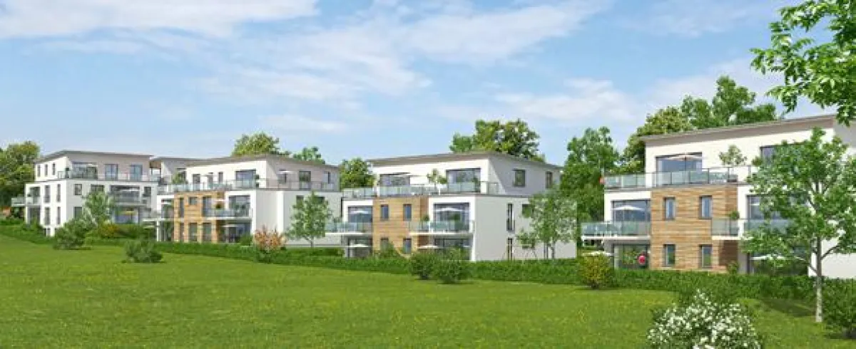 Illustrative Darstellung der Eigentumswohnungen in den STADTVILLEN FORCHHEIM