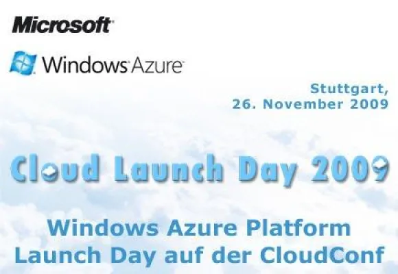 Bild: Windows Azure Launch Day auf der CloudConf