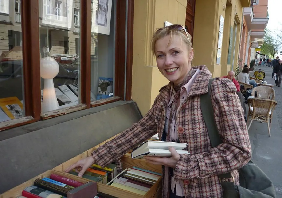 Die Berliner Schauspielerin Dana Golombek