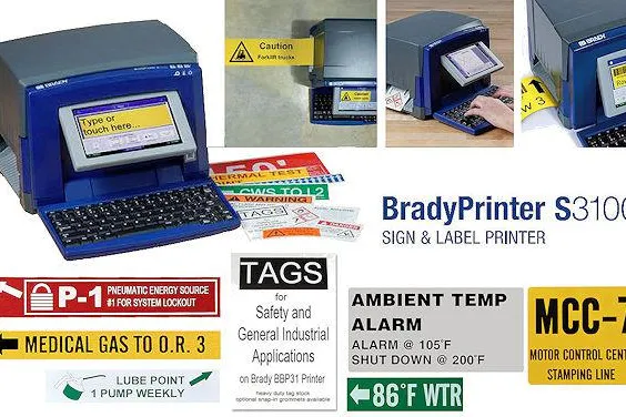 Bild: BradyPrinter S3100: Nachfolger des Brady BBP31 Schilderdruckers
