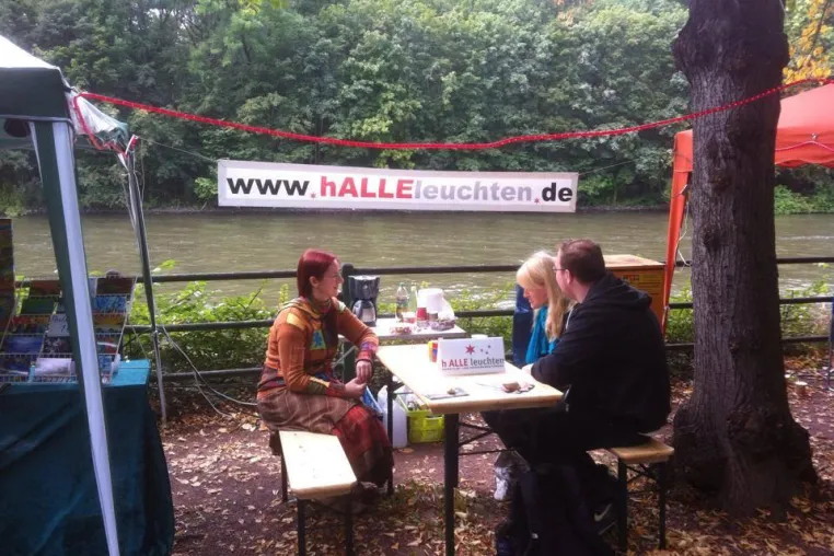 Bild: "h ALLE leuchten" präsentieren sich auf dem Laternenfest in Halle