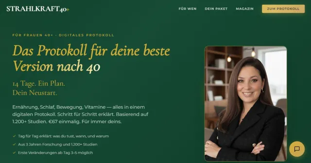 Bild: Strahlkraft40+: Neue Wissensplattform begleitet Frauen ab 40 durch hormonelle Veränderungen