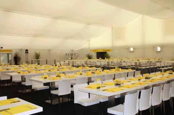 Bild: Champions League Halbfinale mit Party Rent und dekokonzept franz