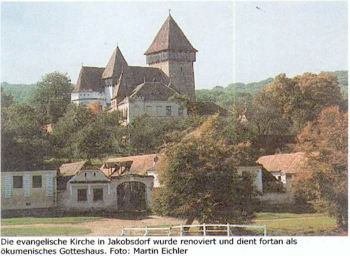 Iacobeni früher Jakobsdorf in Rumänien