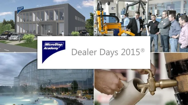 MicroStep Dealer Days 2015 Bild: MicroStep Dealer Days 2015