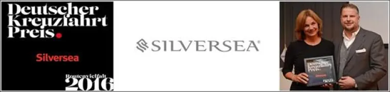 Deutscher Kreuzfahrtpreis für Silversea - Luxusreederei erhält Auszeichnung für 'Beste Routenvielfalt' Bild: Deutscher Kreuzfahrtpreis für Silversea - Luxusreederei erhält Auszeichnung für 'Beste Routenvielfalt'