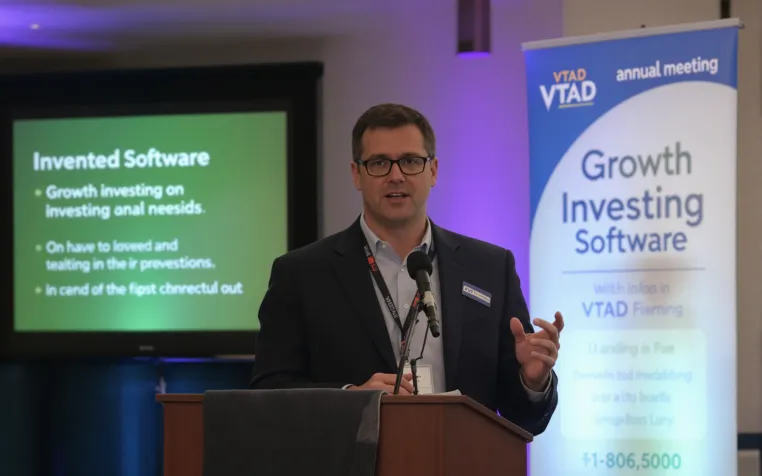 Bild: Growth Investing Software beim VTAD-Jahrestreffen vorgestellt