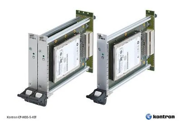 Bild: Kontron CP-HDD-S-KIT: Flexible high-speed Storage Lösung für 3HE und 6HE CompactPCI