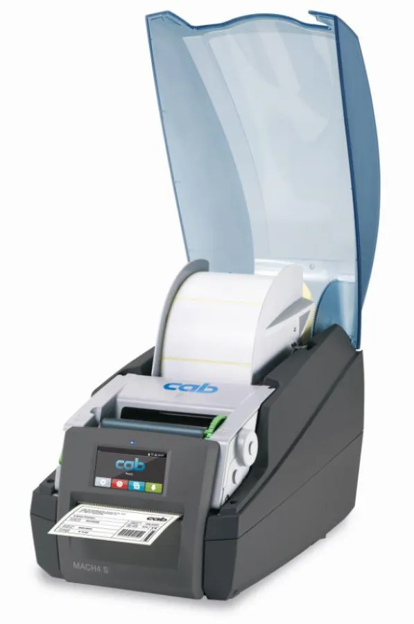 Beim MACH4 S werden die Materialien von oben zentriert in das Gerät eingelegt.