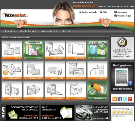 Bild: „Trusted Shop“: Höchste Online-Sicherheit für Saxoprint-Kunden