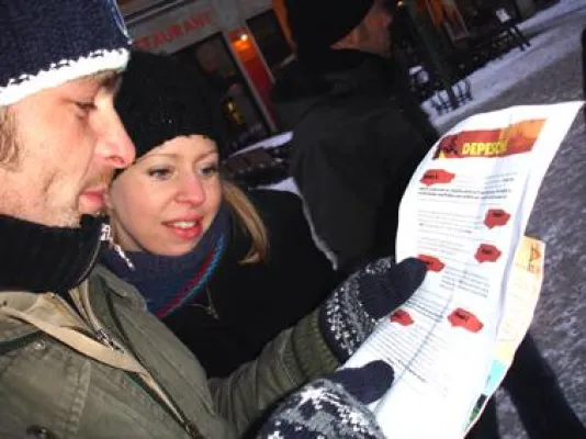 Die pfiffigste Schnitzeljagd Sachsens startet als neuartiges touristisches Freizeitangebot in Dresden Bild: Die pfiffigste Schnitzeljagd Sachsens startet als neuartiges touristisches Freizeitangebot in Dresden