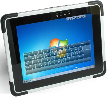 Bild: Schlanker Tablet Computer für Industrieanwendungen