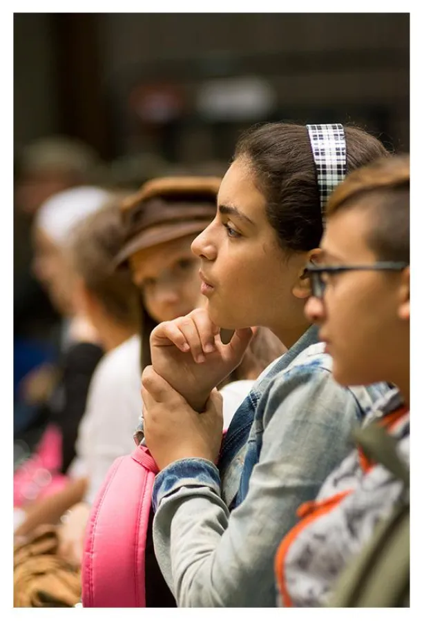 Kinder beim 1. Ausschusstag (Foto: Jürgen Scheer)