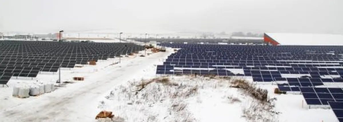12 MW Solarpark in Berga