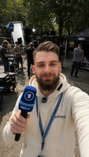 Bild: Jason Krause: Der Medienmacher, der Fernsehen, Livestreaming und Social Media miteinander verbindet