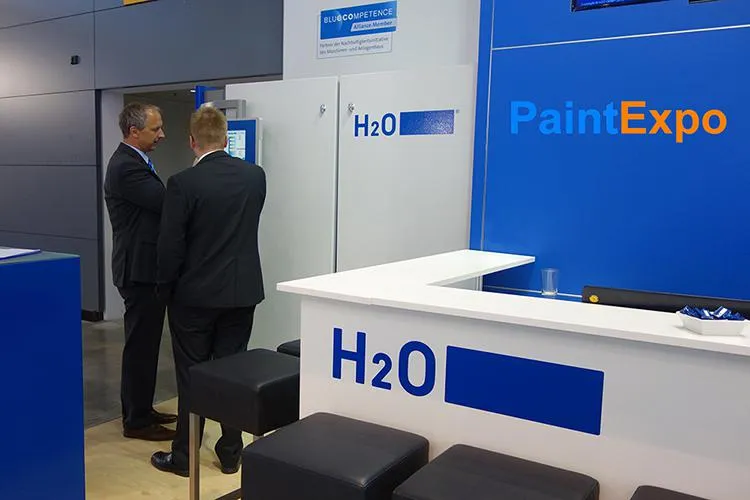 Die Antwort auf höhere Anforderungen beim Lackieren: H2O GmbH auf der PaintExpo Bild: Die Antwort auf höhere Anforderungen beim Lackieren: H2O GmbH auf der PaintExpo