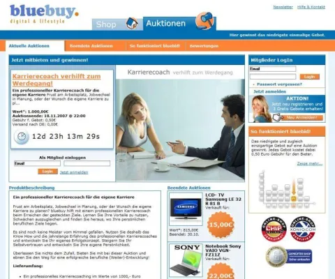 Bild: Auktionsportal bluebuy versteigert Stretchlimousine