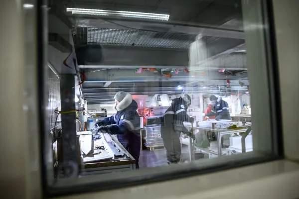 Bild: Der älteste Eiskern der Erde am Alfred-Wegener-Institut