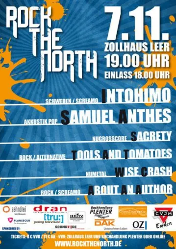Bild: Festival 'Rock The North' im Zollhaus Leer setzt Zeichen
