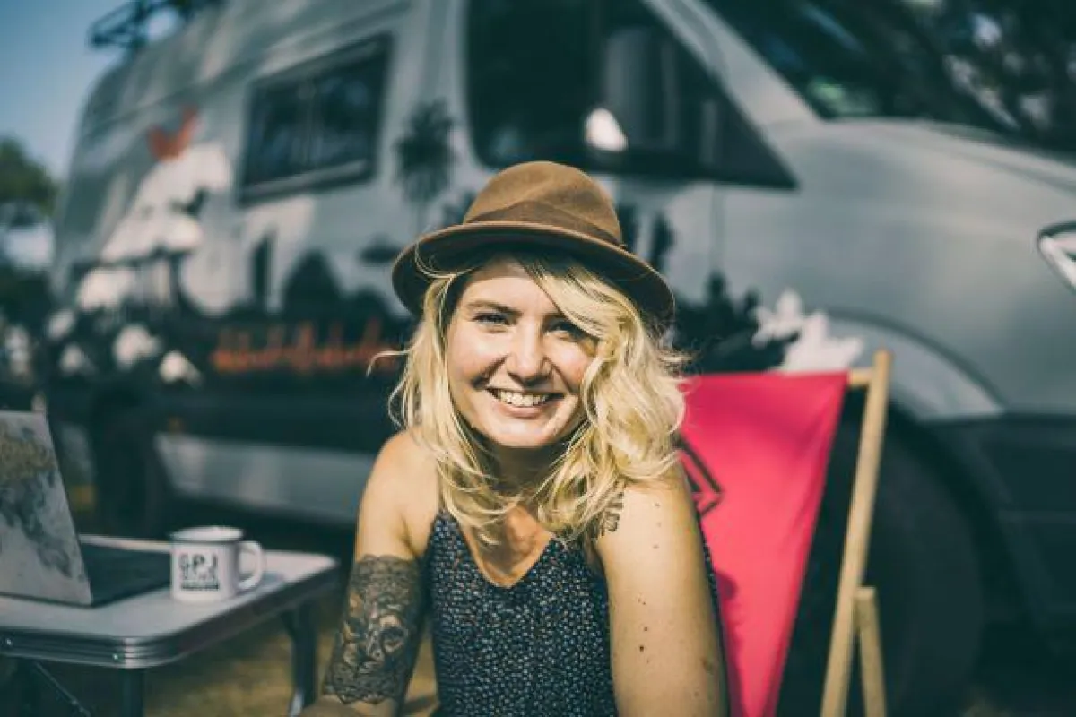 Kathrin Beinlich, Digitalnomadin bei der George P. Johnson GmbH