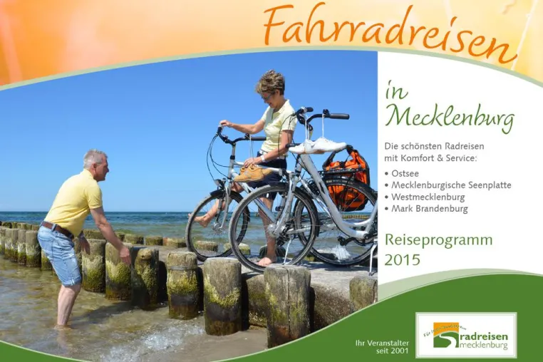 Sport & Spa im neuen Katalog „Fahrradreisen 2015 in Mecklenburg“ Bild: Sport & Spa im neuen Katalog „Fahrradreisen 2015 in Mecklenburg“