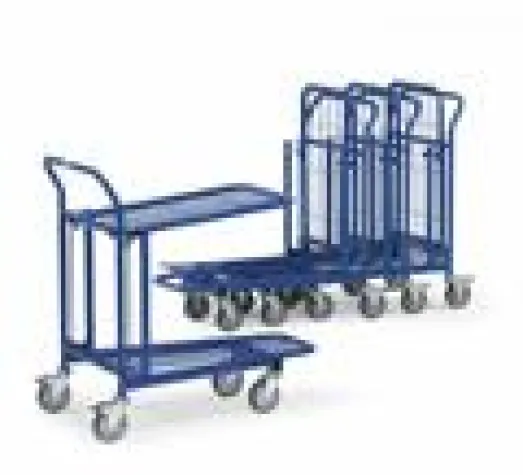 Bild: Der fetra-Katalog 2009 erscheint im Januar - Lagerwagen neu im Angebot