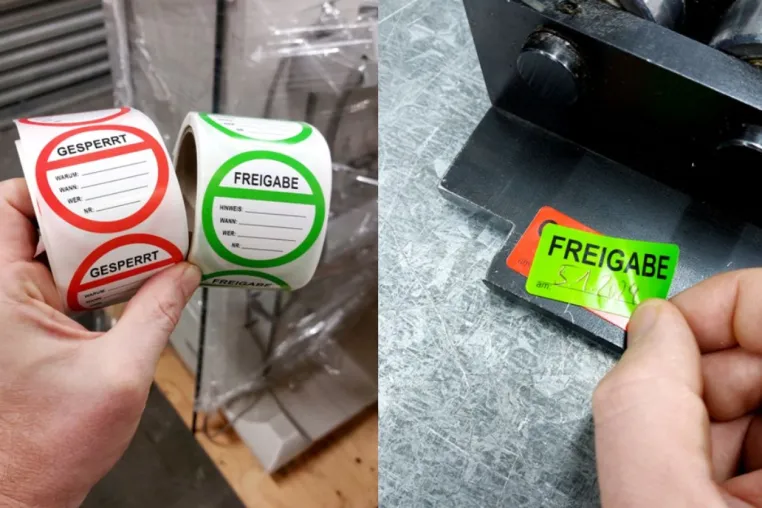 Etiketten für die Qualitätssicherung – Was es zu beachten gilt! Bild: Etiketten für die Qualitätssicherung – Was es zu beachten gilt!