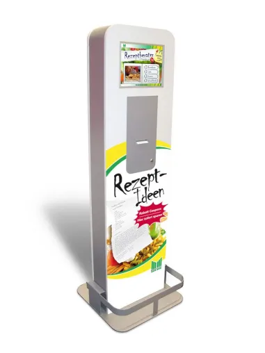 Bild: Kochideen an der Fleischtheke - Digitaler Rezeptberater inspiriert Kunden im Marktkauf Schweinfurt