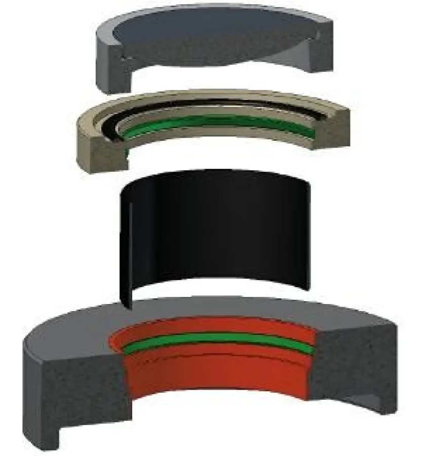Mall-Schachtaufbau-System