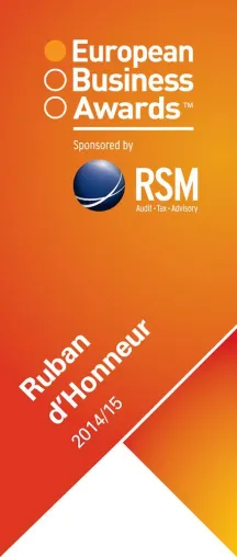 Bild: European Business Awards 2014/2015: Micromata gewinnt Ruban d'Honneur
