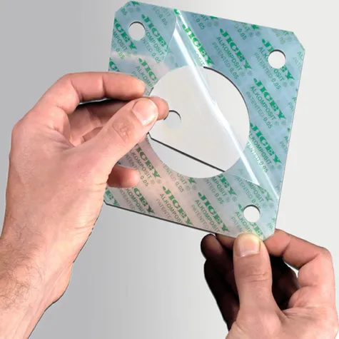 Bild: Einfach per Hand anzupassen: Präzisions-Passelemente aus Polymer-Folien