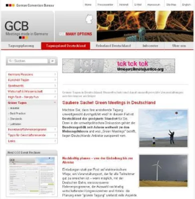 Bild: Green Meetings: Planungshilfen vom GCB und CO2OL für umweltfreundliche Veranstaltungen