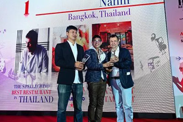 David Thompsons „Nahm“ gewinnt den Titel des „S.Pellegrino Best Restaurant in Asia“ Bild: David Thompsons „Nahm“ gewinnt den Titel des „S.Pellegrino Best Restaurant in Asia“