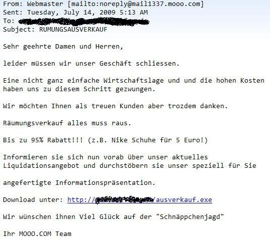 Schnäppchenjäger aufgepasst - Trojaner-Angriff statt Billigkauf Bild: Schnäppchenjäger aufgepasst - Trojaner-Angriff statt Billigkauf