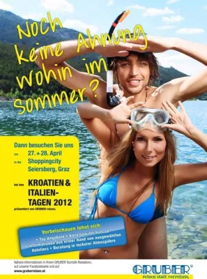 Bild: Bestens beraten bei den Kroatien- und Italien-Tagen von GRUBER-reisen.