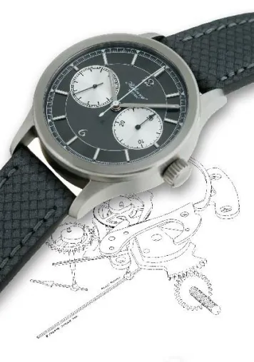 Bild: Der Chrono COS-patentierte Weltneuheit aus dem Hause Habring²