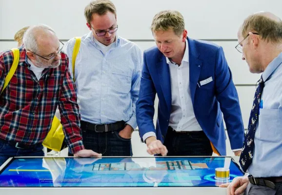 Bild: LK entwickelte neue Kommunikationsplattform für Messeauftritt von Menerga auf der ISH 2017