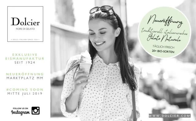 Bild: Dolcier Pâtisserie eröffnet exklusive Eis-Manufaktur am Memmiunger Marktplatz
