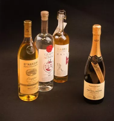 Bild: Die drei beliebtesten Grappas in Deutschland