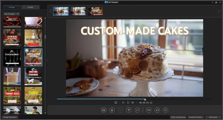 PowerDirector 365 Business mit lizenzfreiem Stock-Content für kreative Werbevideos Bild: PowerDirector 365 Business mit lizenzfreiem Stock-Content für kreative Werbevideos