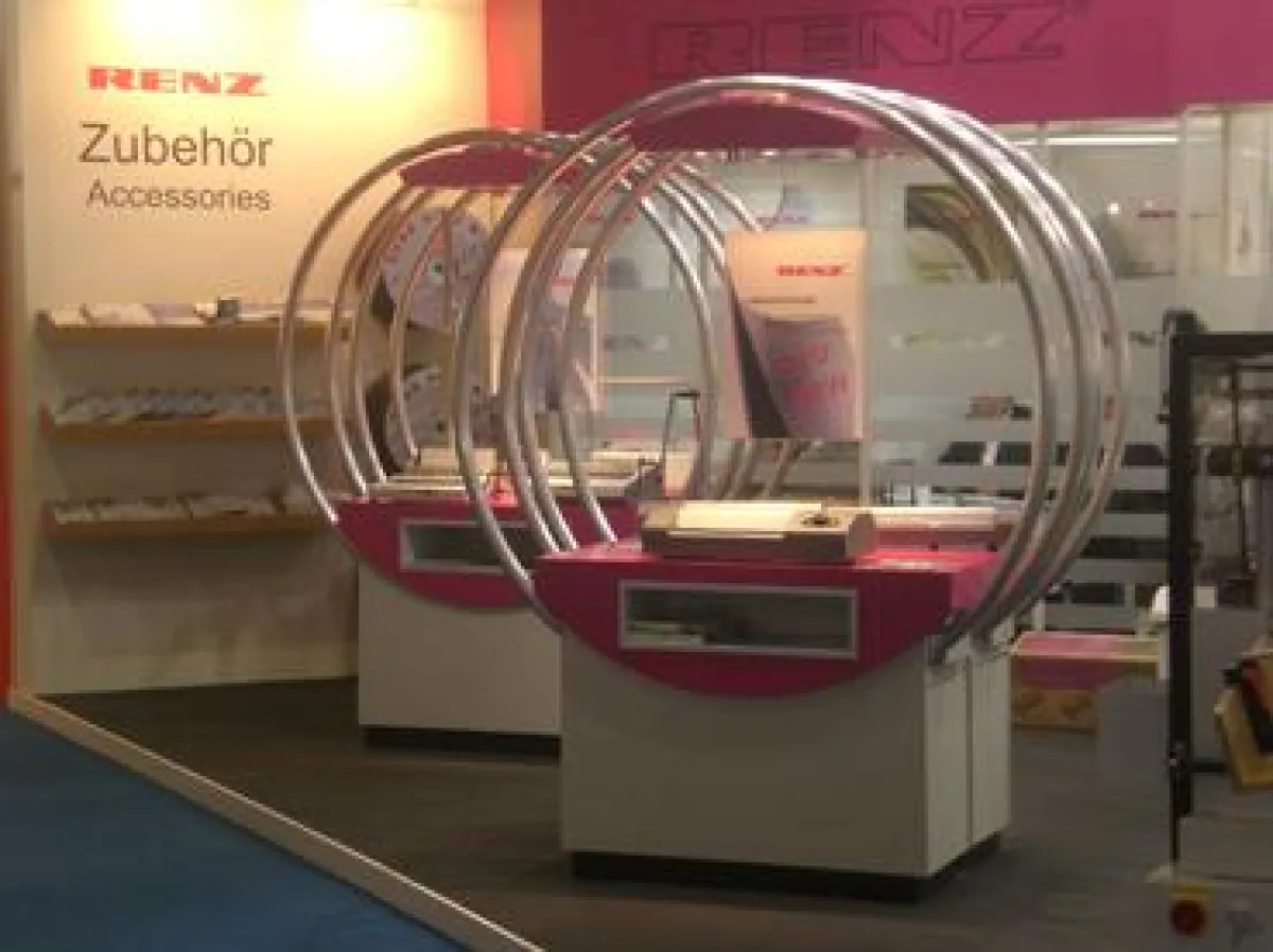 Der RENZ-Stand auf der Paperworld