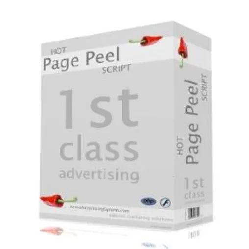 Bild: Hot Page Peel Script - Eselsohren zum Runterladen