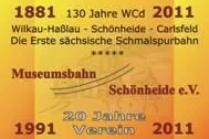 Bild: Museumsbahn Schönheide startet mit Winterdampf