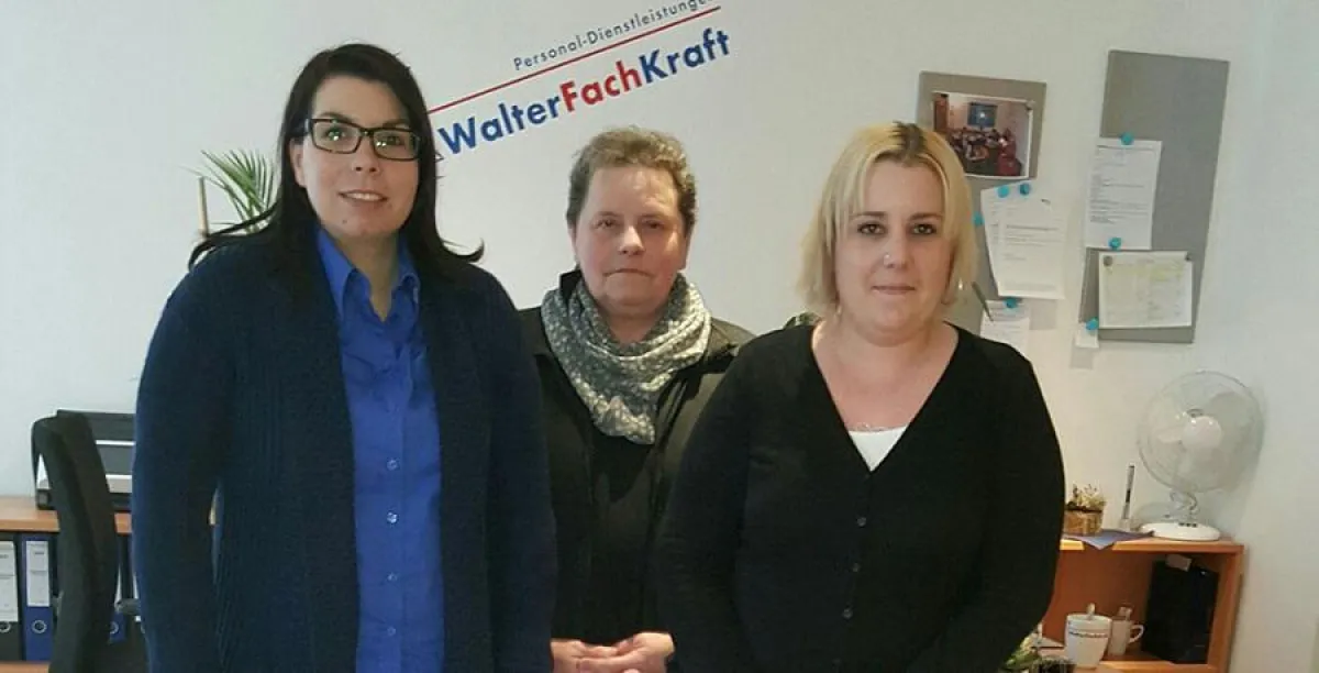 Das Team vor Ort: Isabel Correa Köpf, Sabine Braun, Sabrina Schultze