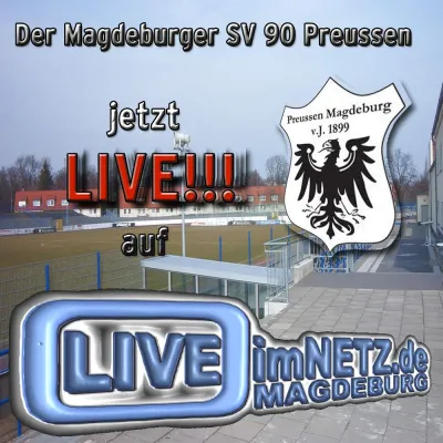 Bild: Live im Netz Magdeburg wird Offizieller Medienpartner vom Verbandsliga-Verein Magdeburger SV 90 Preussen