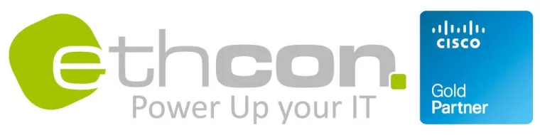 Bild: ethcon GmbH als Cisco Gold-Partner zertifiziert