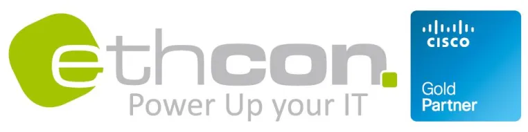 Bild: ethcon GmbH als Cisco Gold-Partner zertifiziert